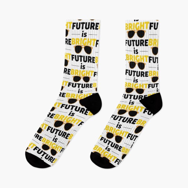 Item preview, Future Is Bright — Positive Motivation Typography Design designed and sold by Dreambytes.