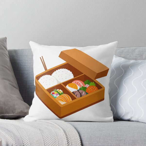 Item preview, Bento Box with Rice and Sides – Cute Japanese Food Illustration for Food Lovers designed and sold by PrintCreations9.