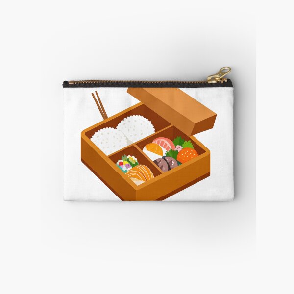 Item preview, Bento Box with Rice and Sides – Cute Japanese Food Illustration for Food Lovers designed and sold by PrintCreations9.
