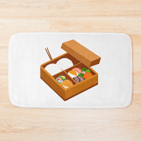 Item preview, Bento Box with Rice and Sides – Cute Japanese Food Illustration for Food Lovers designed and sold by PrintCreations9.