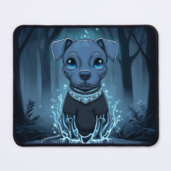 Item preview, Spooky Pit Bull Pup designed and sold by Nocturne  Paws.