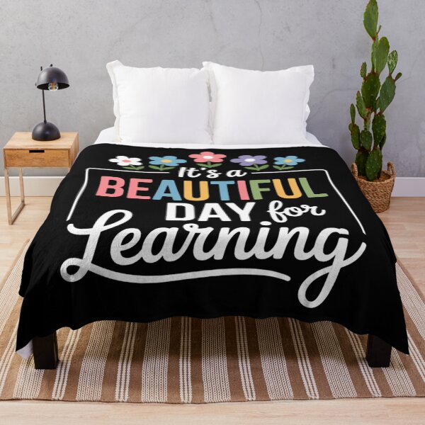 Item preview, It's a Beautiful Day For Learning Teacher Students designed and sold by brynatshop.