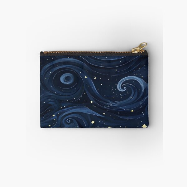 Item preview, Blue waves and twinkling stars designed and sold by saly55887.