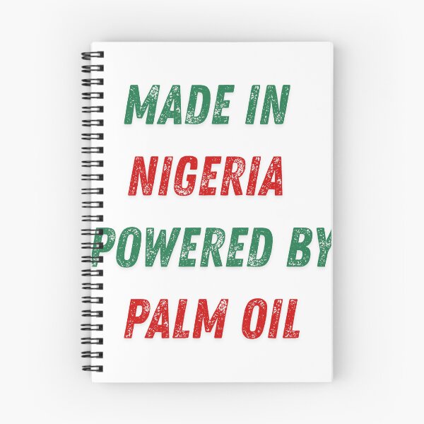 Artikelvorschau, Hergestellt in Nigeria, betrieben mit Palmöl entworfen und verkauft von generationboss.
