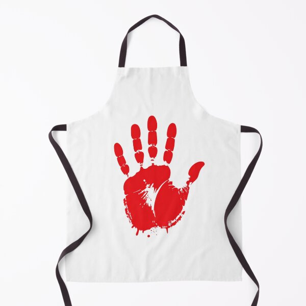 Item preview, Bloody Handprint in Red Color – Horror Halloween Graphic for Scary Designs designed and sold by PrintCreations9.