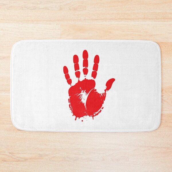 Item preview, Bloody Handprint in Red Color – Horror Halloween Graphic for Scary Designs designed and sold by PrintCreations9.