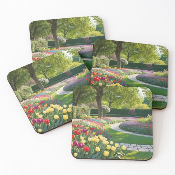 Item preview, Flower Bed Landscape designed and sold by vekotpu.