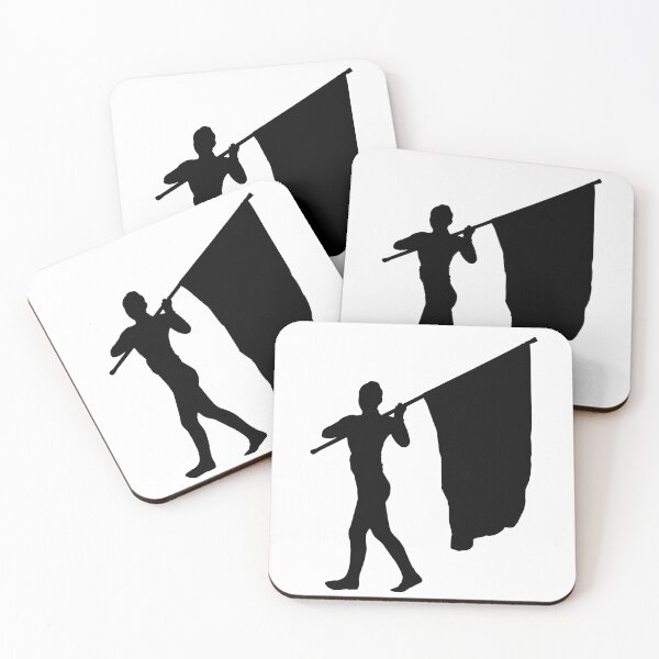Item preview, Color Guard with Flag Behind designed and sold by Vistascribe.
