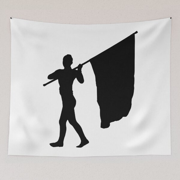 Item preview, Color Guard with Flag Behind designed and sold by Vistascribe.