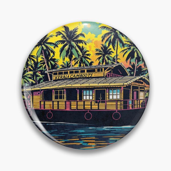Item preview, kerala india houseboat tropical designed and sold by malufromhtown.