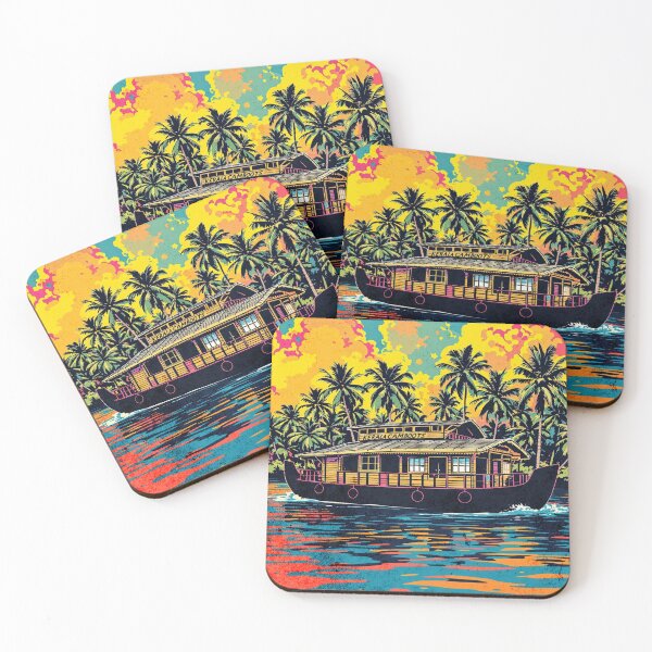 Item preview, kerala india houseboat tropical designed and sold by malufromhtown.
