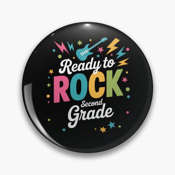 Item preview, Ready To Rock Second Grade Back To School 2nd Grade designed and sold by brynatshop.