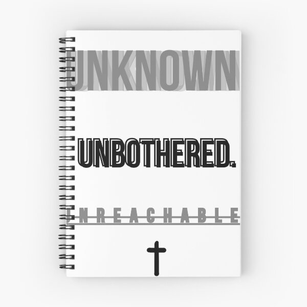 Item preview, Unknown. Unbothered. Unreachable. designed and sold by Casselcreatives.
