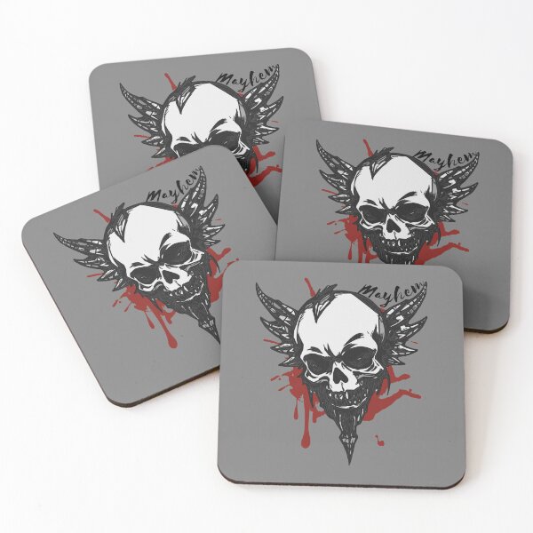 Item preview, Blood Splatter Skull designed and sold by UNK-Fatigues.