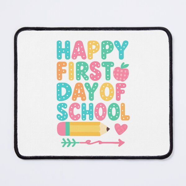 Item preview, Happy First Day Of School Bright Colorful designed and sold by Alex Songs.