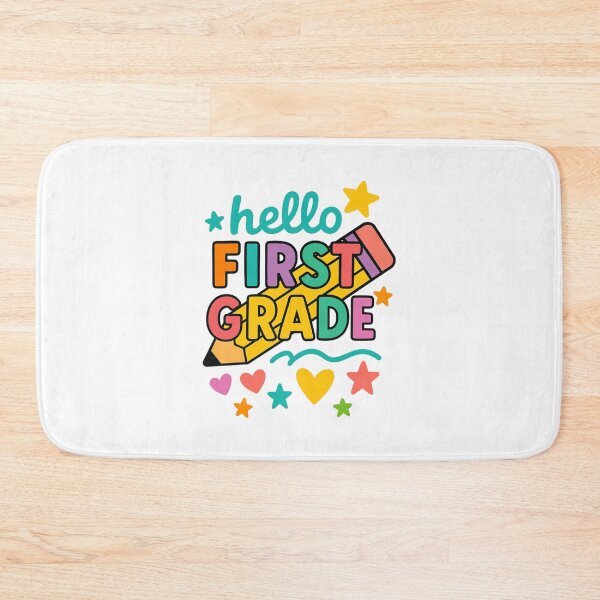 Item preview, Hello First Grade Colorful Back To School designed and sold by Alex Songs.