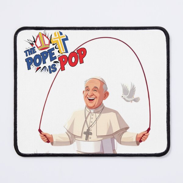 Item preview, The Pope is jumping rope designed and sold by Wagner Tardivo.