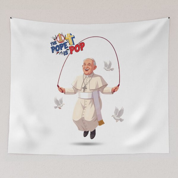 Item preview, The Pope is jumping rope designed and sold by Wagner  Tardivo.