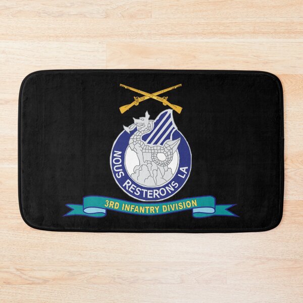 Item preview, Army - 3rd Infantry Division - w Br - Ribbon designed and sold by Military Insignia Products.
