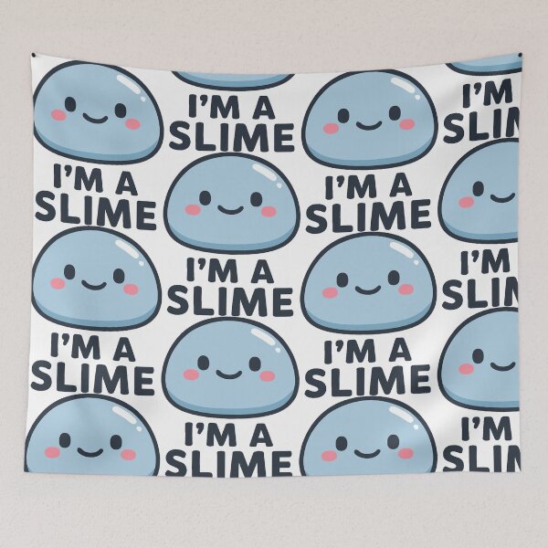 Item preview, “I’m a Slime” – Cute Kawaii Blob Shirt designed and sold by EaglePrimeDsign.