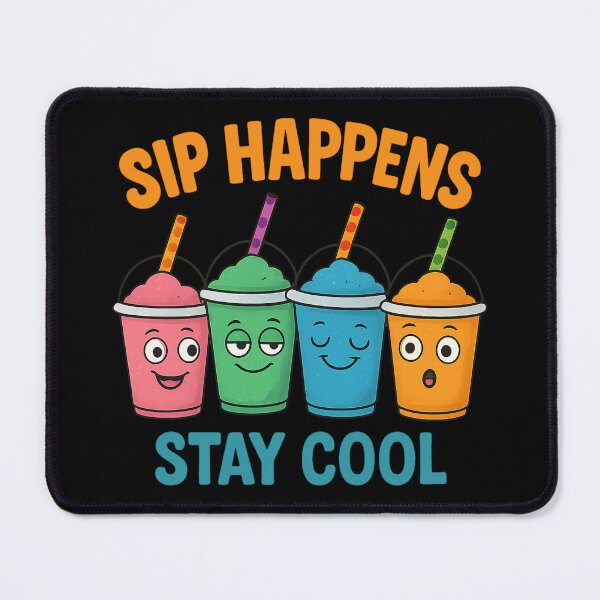 Item preview, Sip Happens Stay Cool Summer Slushie designed and sold by sparsonboutique.