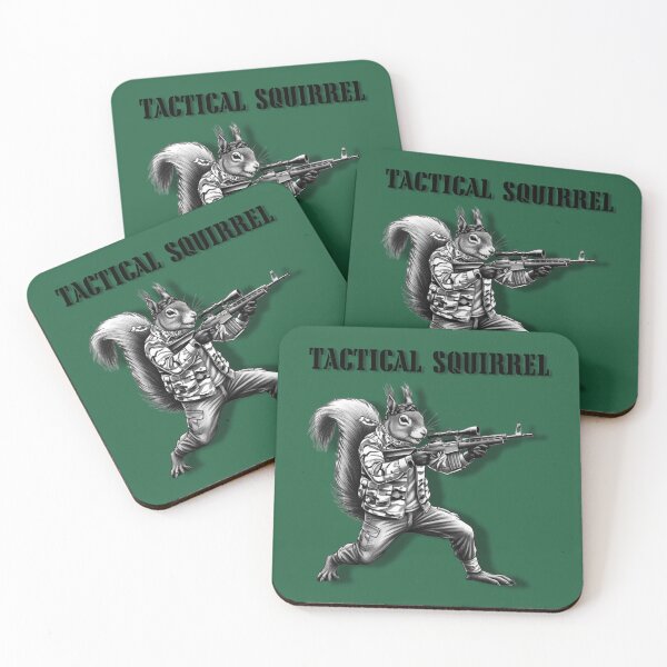 Item preview, Gamer Fan Tactical Squirrel In Camo designed and sold by Uniquely Yours.