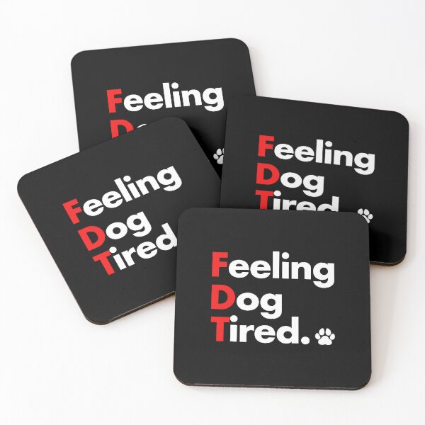Item preview, Feeling Dog Tired designed and sold by ParadoxoMario.