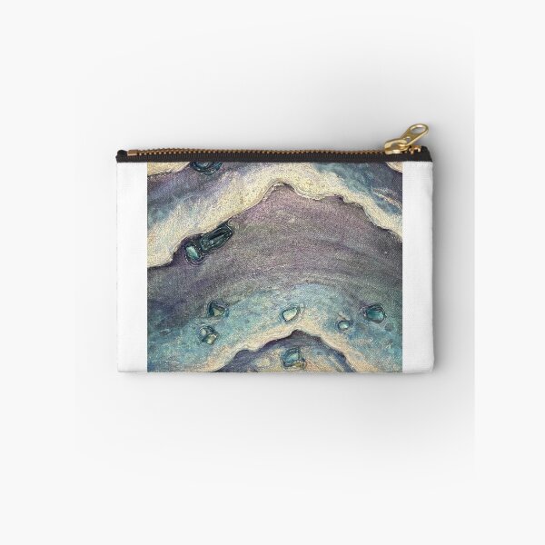 Item preview, Serene Ocean Waves with Seashells designed and sold by Ferns&TidebyElena.