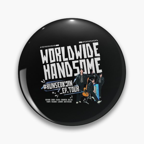 Item preview, Jin Worldwide Handsome Run Seokjin Tour designed and sold by FlowSonic.