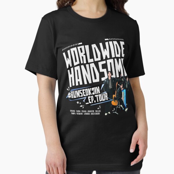 BTS ジン WORLDWIDE HANDSOME Tシャツ Lサイズ Worldwide Handsome BTS Jin T Shirt - mpcteehouse.com