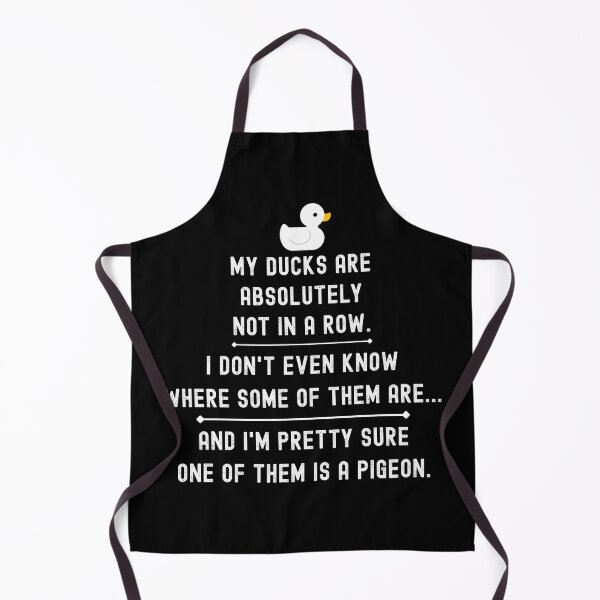 Item preview, My Ducks Are NOT in a Row & One’s a Pigeon Funny Shirt – Chaotic Humor Gift for Messy People designed and sold by BMLprint ⭐⭐⭐⭐⭐.