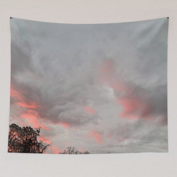 Item preview, Pink and White Fluff In The Sky designed and sold by Demetria Matthews.