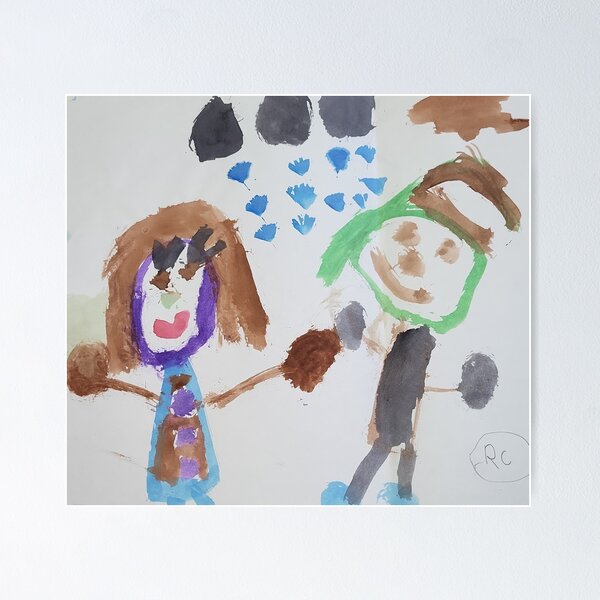 Item preview, Joyful Friends Under Painted Skies designed and sold by LuxuryApparels.