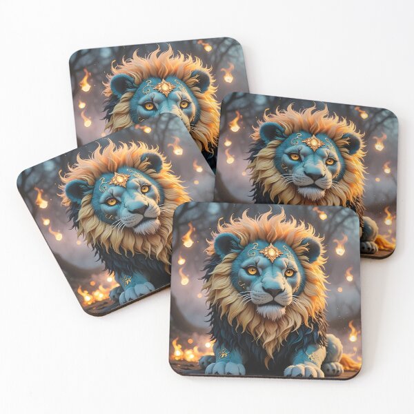 Item preview, Dark and whimsical Leo lion  designed and sold by ShyannT.