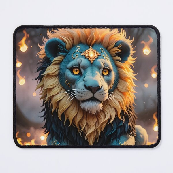 Item preview, Dark and whimsical Leo lion designed and sold by ShyannT.
