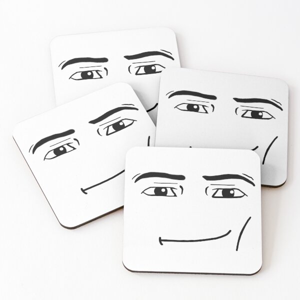 Item preview, Roblox Man Face ! Johnny Face designed and sold by Aetha.