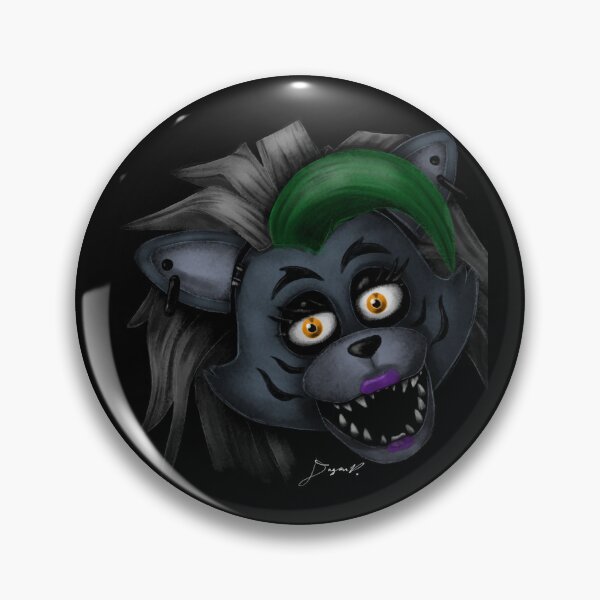 Item preview, Roxanne Wolf Art print headshot designed and sold by ArtisticDiavolo.