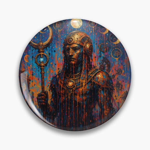 Item preview, Konsu Oniric: Lunar God between Gears and Dreams designed and sold by VidyoeDesigns67.
