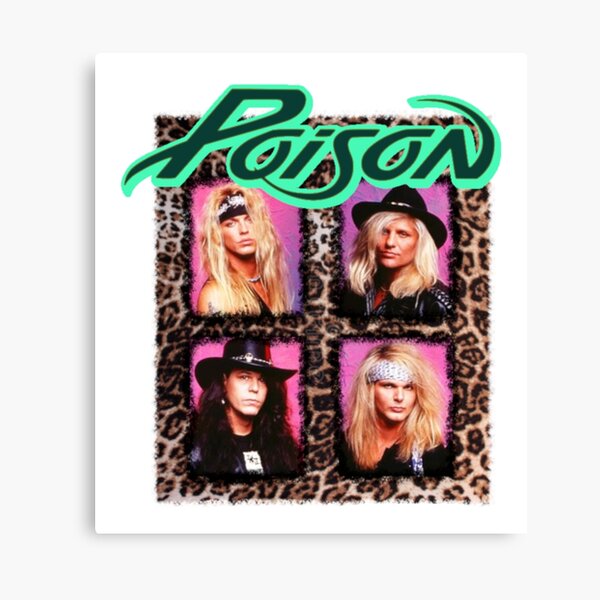 Poison '90 Canvas Print