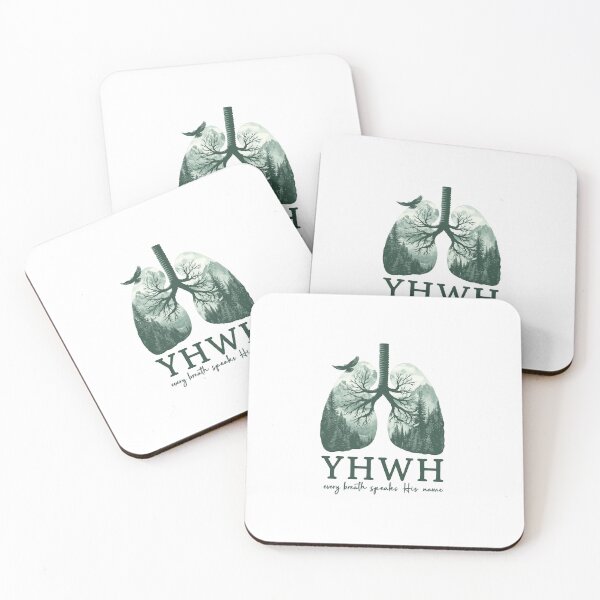 Item preview, YHWH Forest Lungs Design – Faith and Nature Christian Artwork designed and sold by haitrieuic96.