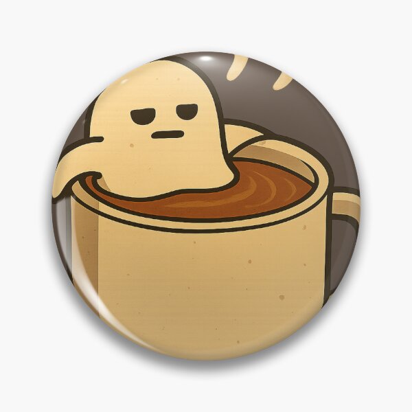Item preview, Ghost in Hot Cocoa Cup – Minimal Cute Vintage Ghost Design designed and sold by JOO STUDIO.