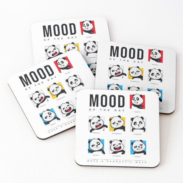 Item preview, Mood of the Day: A Pandastic Week designed and sold by Ronny-Owiso.