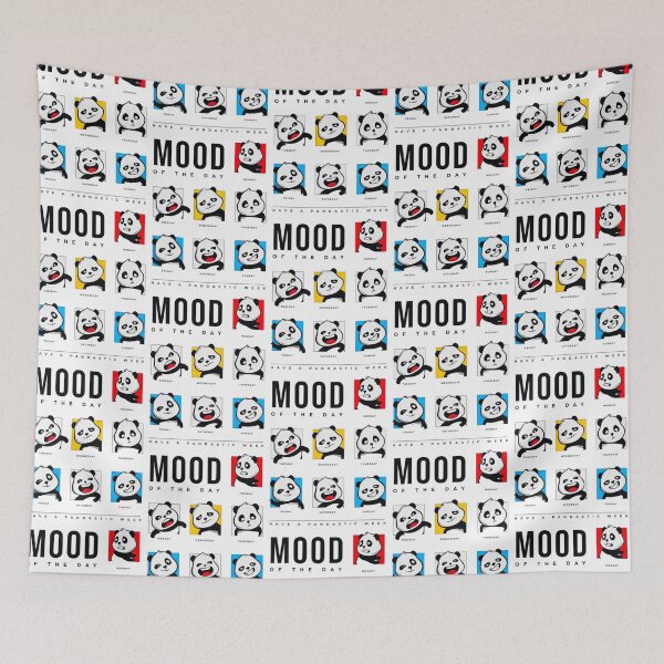 Item preview, Mood of the Day: A Pandastic Week designed and sold by Ronny-Owiso.