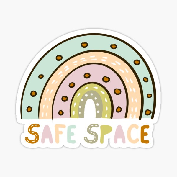 Artikel-Vorschau von Sicherer Raum, designt und verkauft von MindfulStickies.