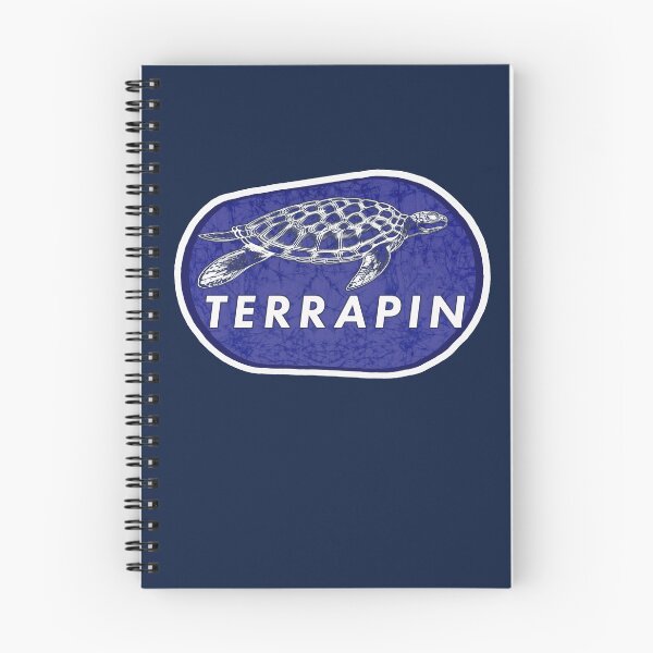 Item preview, Terrapin Turtle Batik Blue designed and sold by AuroraXGreen.