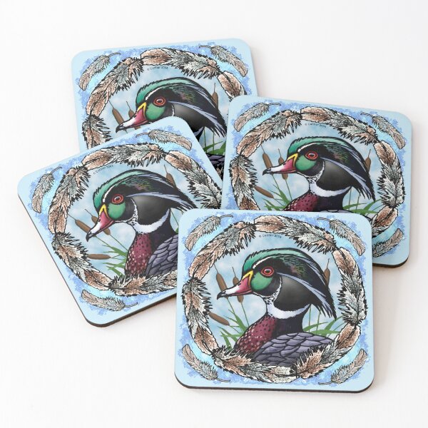 Item preview, Wood duck  designed and sold by artmuvz.