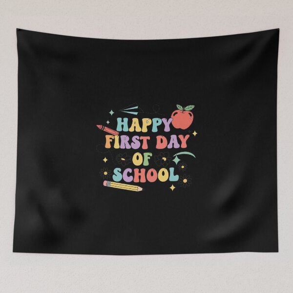 Item preview, Happy First Day Of School Cute Doodles designed and sold by Alex Songs.