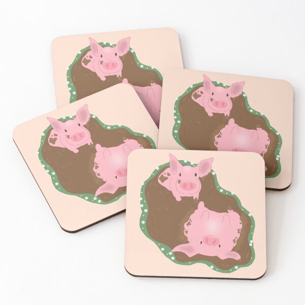Item preview, Muddy pigs designed and sold by SunDoodleArt.