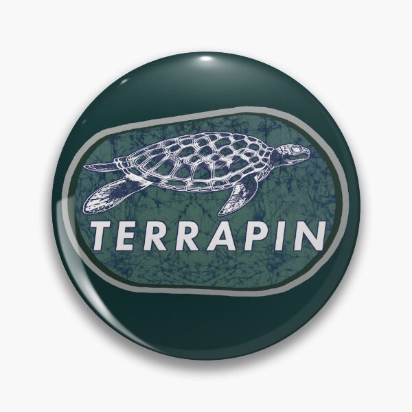 Item preview, Terrapin Turtle Batik Green designed and sold by AuroraXGreen.