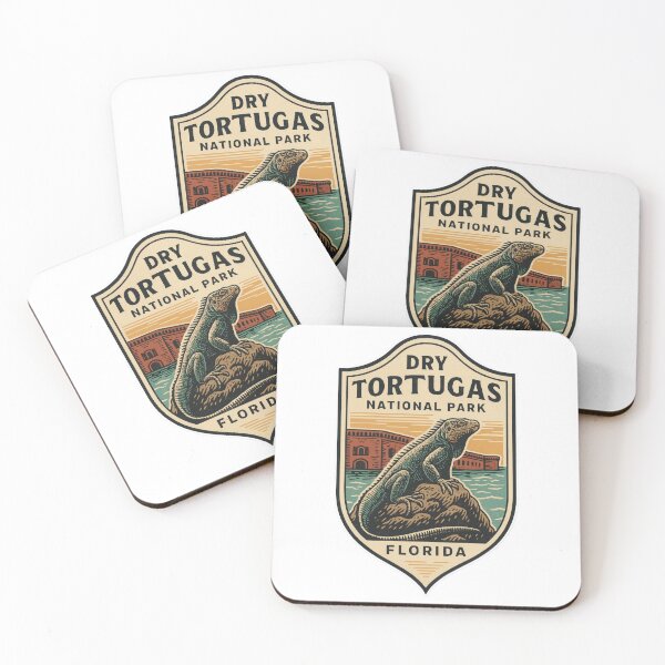 Item preview, Dry Tortugas National Park – Florida Retro Badge designed and sold by duke818.